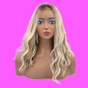 IMstyle Tata Blonde Wavy Long Bob 13x4 Lace Front Wig